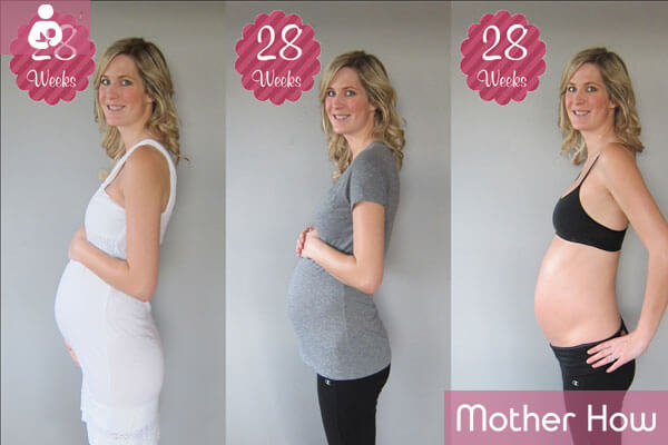 28-weeks-pregnant-belly
